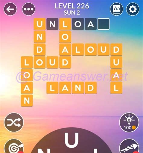 level 226 wordscape.